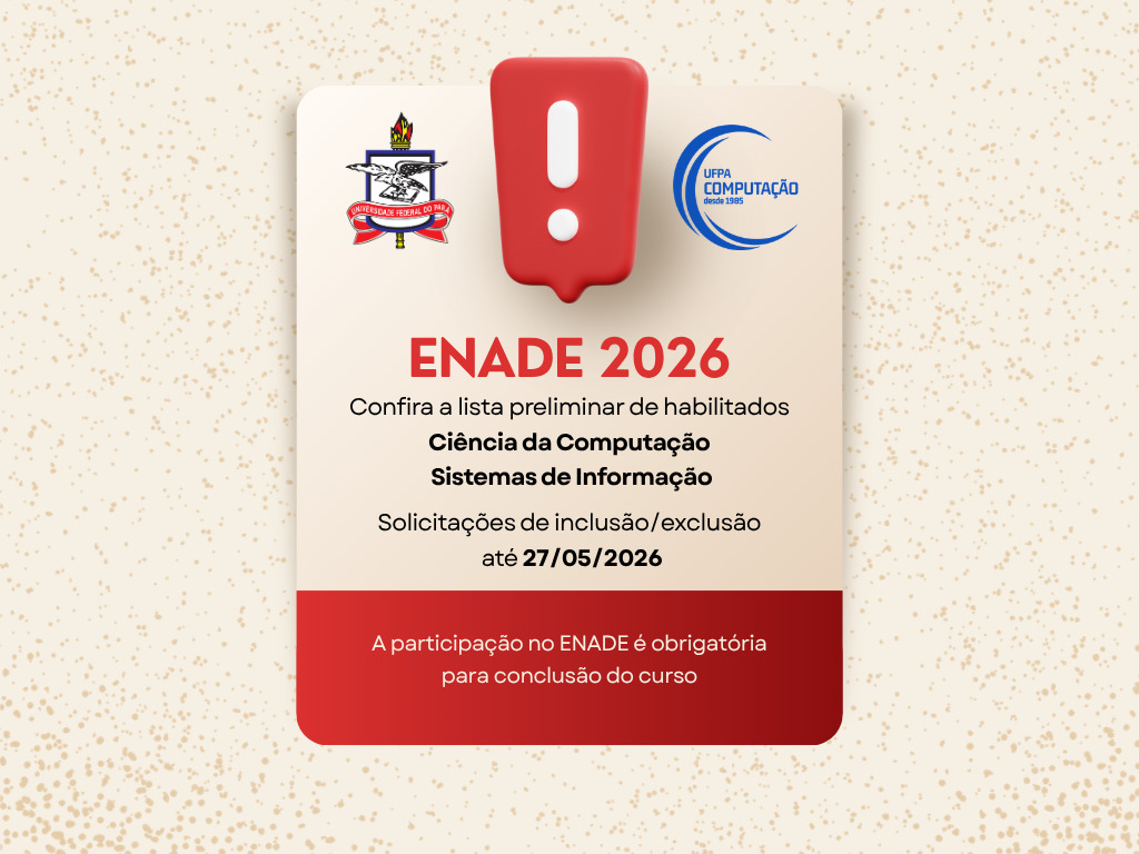 Chamada para o ENADE 2026